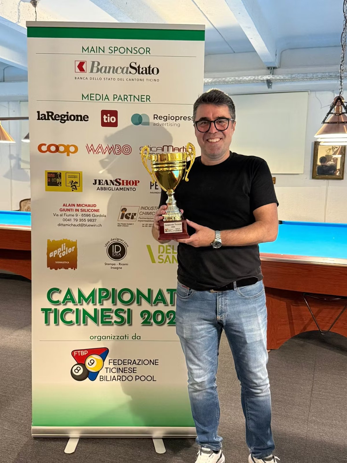 Risultati Campionati Ticinesi 2026 di palla 8
